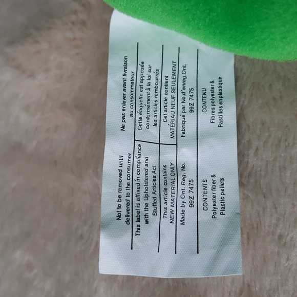 ☆WORKS☆Talking Flubber w/SOUND☆ Disney Movie Bean Bag Character, NWT - Picture 13 of 14